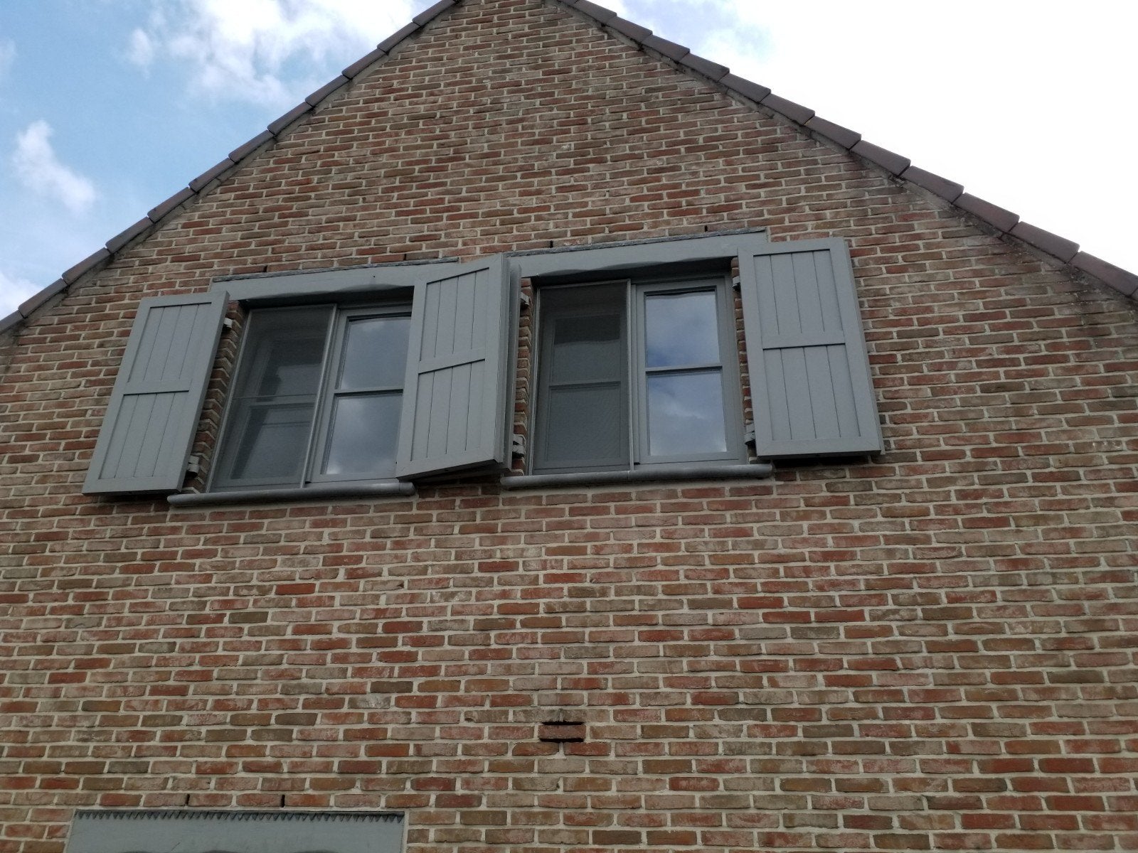 Luiken in PVC met sluiting van binnenuit, Ophalen