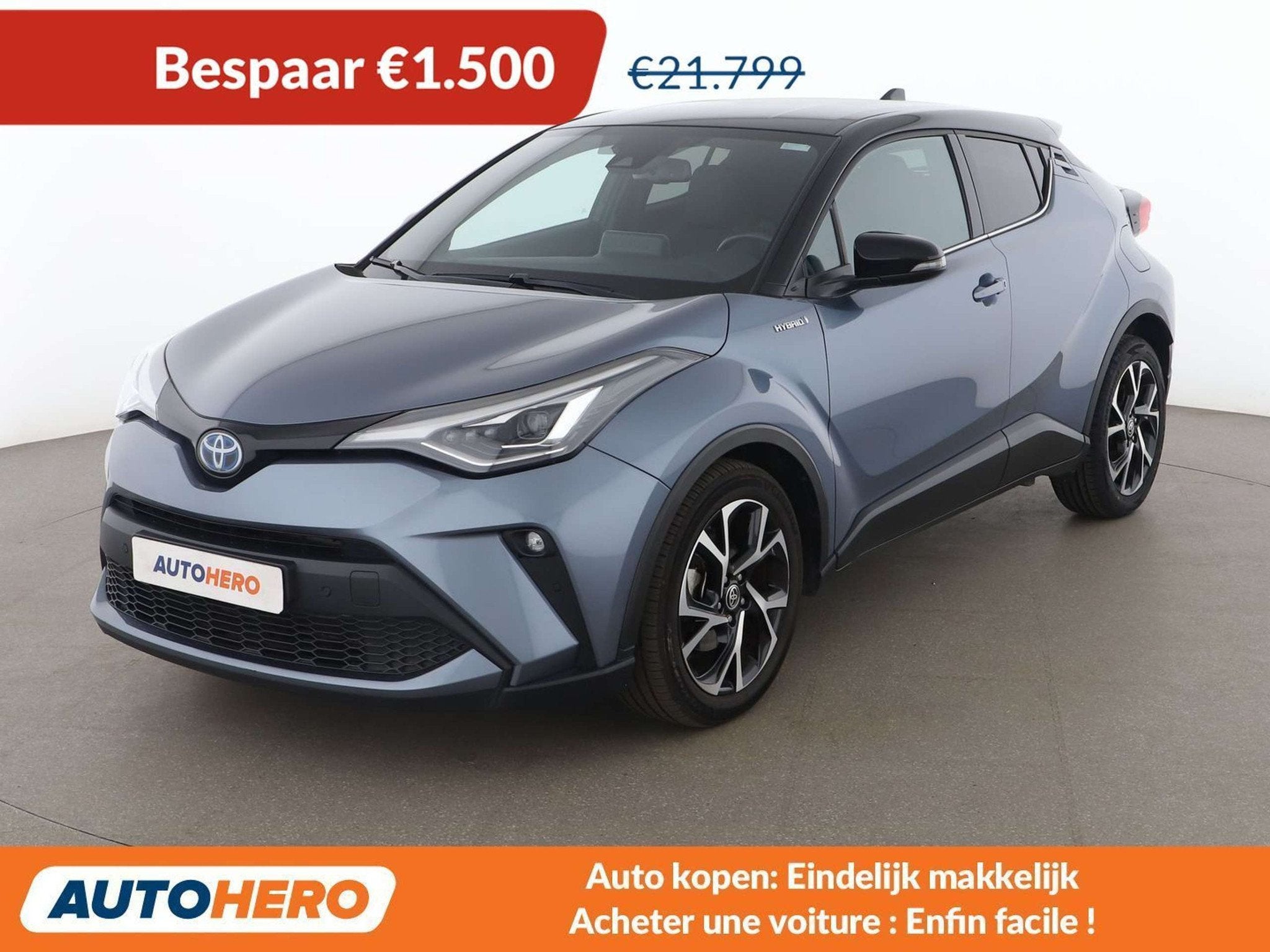Toyota C-HR 1.8 Hybrid Team D (année de construction 2021), Autos, Achat, Euro 6, https://public.car-pass.be/vhr/a5305b8f-f6bc-4aed-b063-428cf7808620