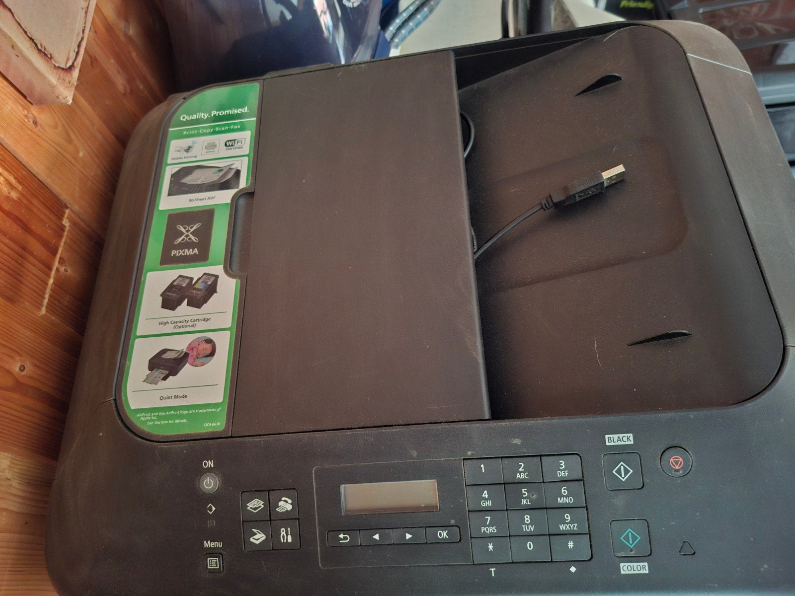 printer en fax, Computers en Software, Printer, Inkjetprinter, Ingebouwde Wi-Fi, Scannen