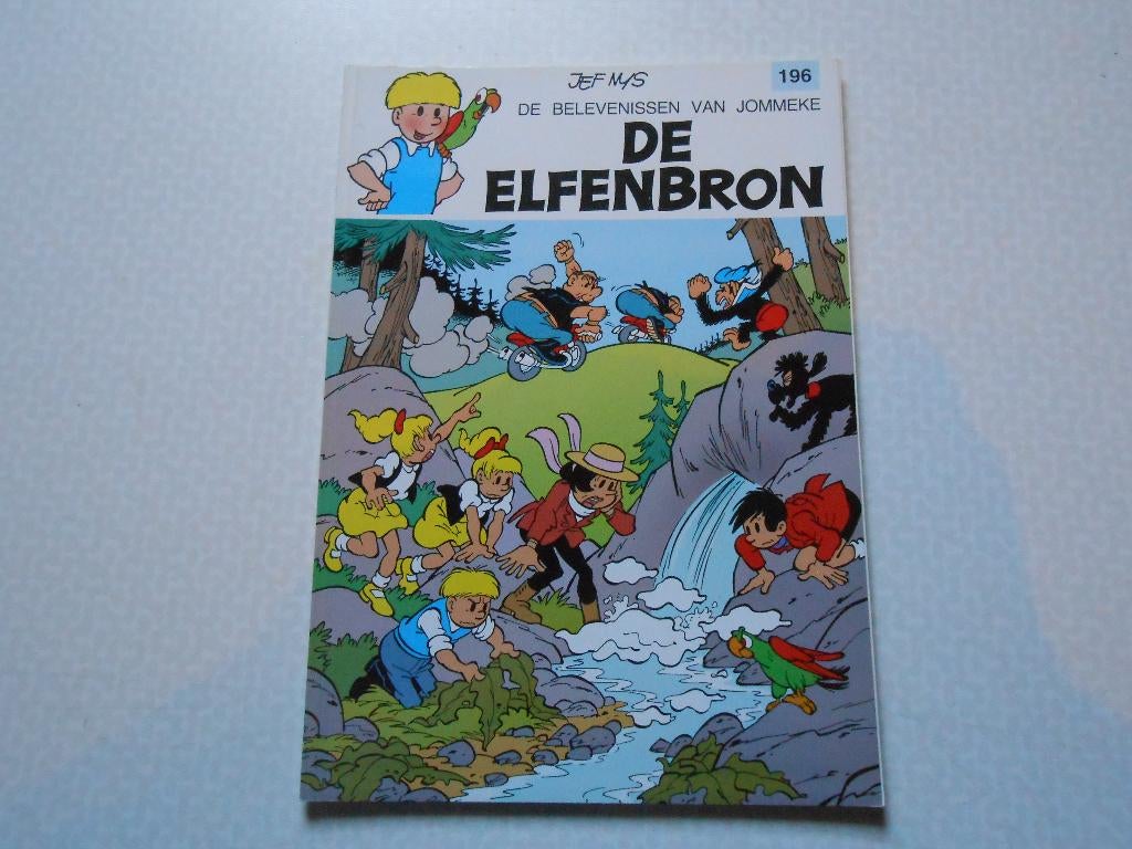 Jommeke 196 De elfenbron 1998 1 ste druk., Eén stripboek, Ophalen of Verzenden, Nieuw, Jef  Nys