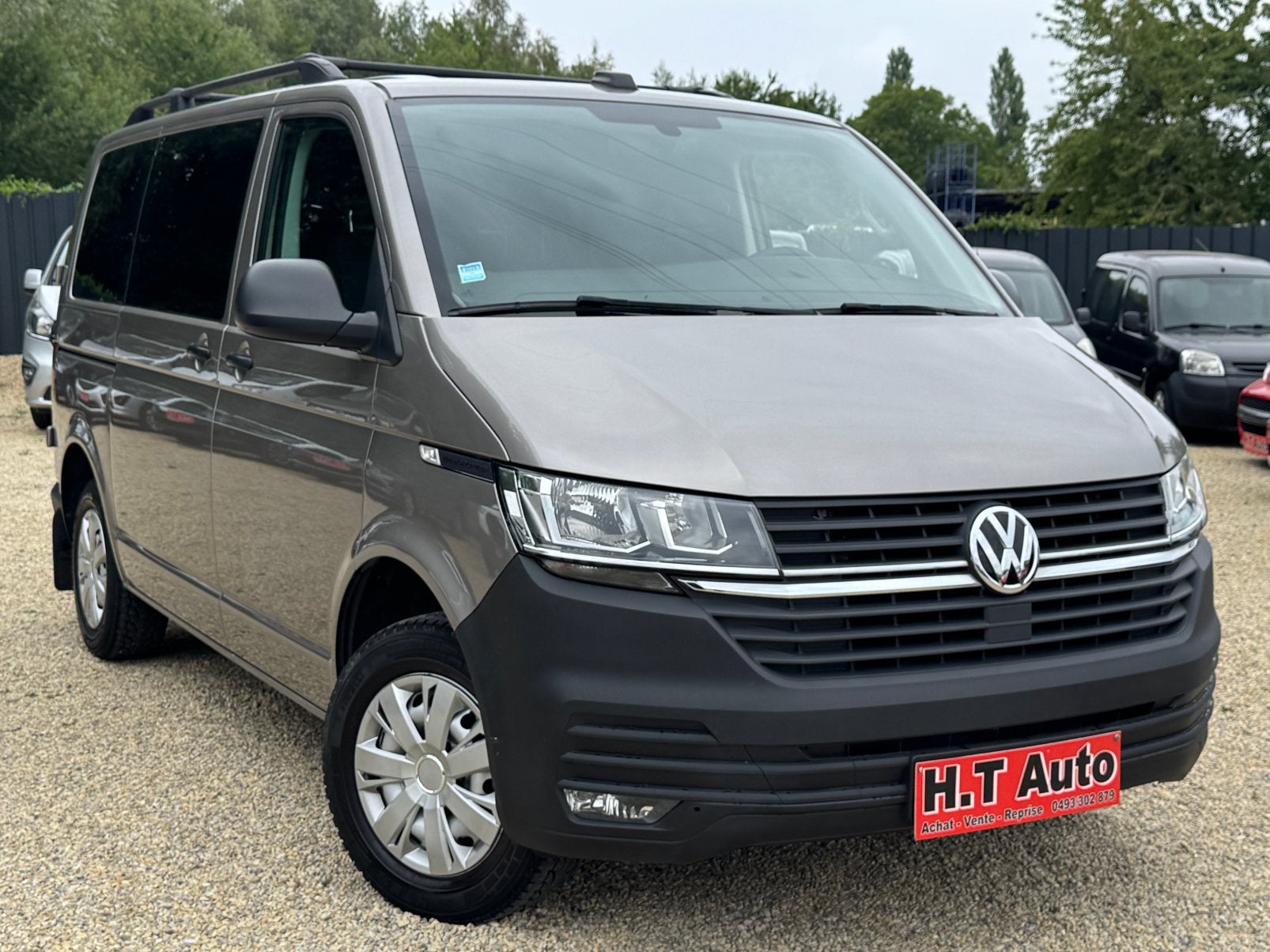 Volkswagen Transporter 2.0 TDi/5 Places/Double Cabine/Utili!, Autos, Argent ou Gris, Entreprise, Entretenue par le concessionnaire
