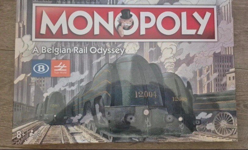 ​Monopoly édition collector "A Belgian Rail Odyssey" (SNCB), Cinq joueurs ou plus, Enlèvement ou Envoi, Neuf, Sncb/sncf