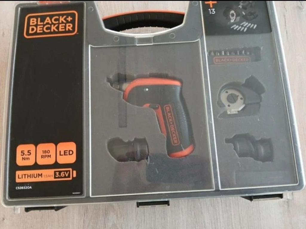 Black & Decker Ion accu schroevendraaier, Ophalen of Verzenden