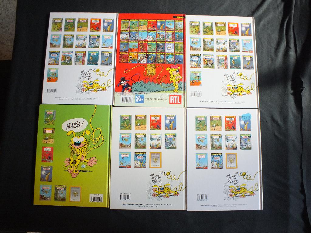 MARSUPILAMI (18 ALBUMS VAN 14 JAAR). MARSU-PRODUCTIES, Boeken, Complete serie of reeks, Ophalen of Verzenden, Zo goed als nieuw