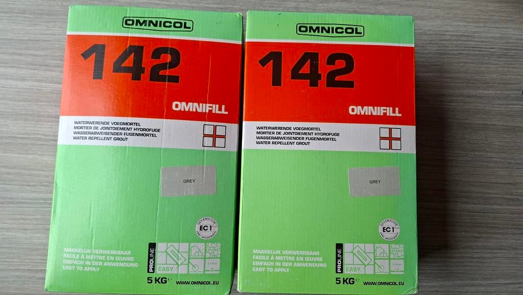 Omnicol omnifil 142 grey, Enlèvement