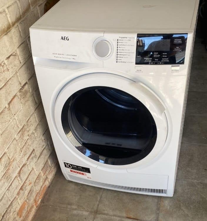 Sèche linge AEG 8kg A condensation, Electroménager, Enlèvement, Comme neuf, Chargeur frontal