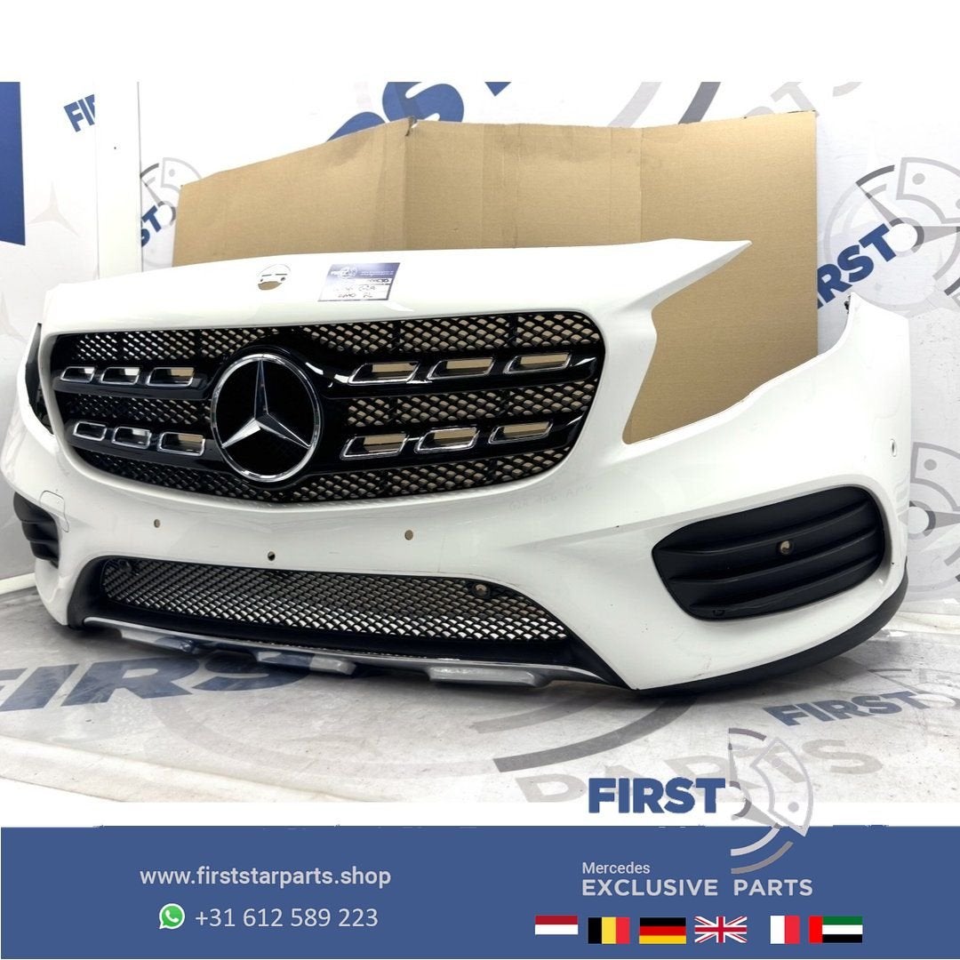 W156 BUMPER GLA FACELIFT AMG VOORBUMPER X156 ZWART WIT GRIJS, Utilisé, -, Avant, -