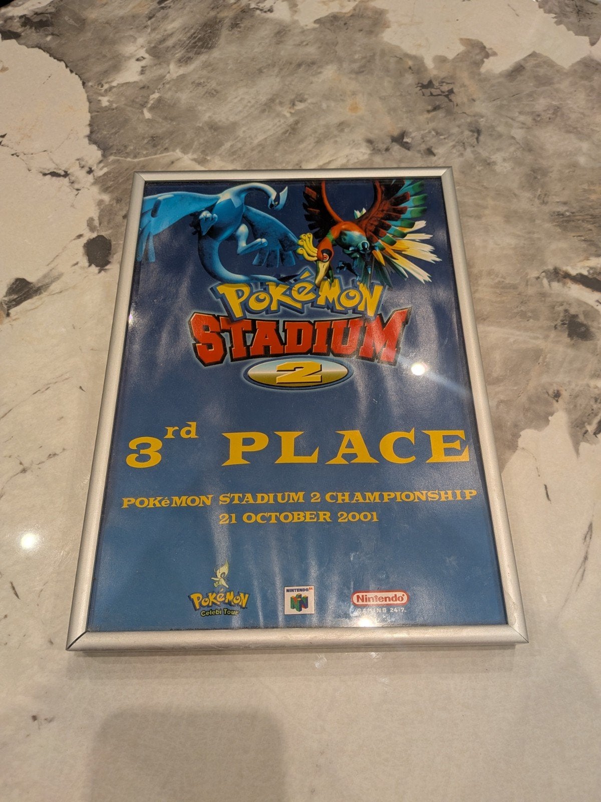 RARETÉ ! Prix Officiel 3ème Place Pokémon Stadium 2 N64, Consoles de jeu & Jeux vidéo, Enlèvement ou Envoi