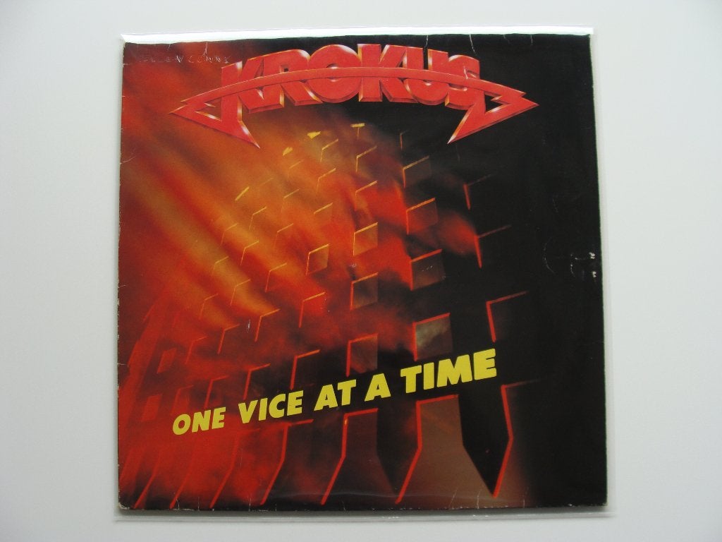 Krokus – One Vice At A Time (1982), CD & DVD, Enlèvement ou Envoi, Hard rock, Housse de protection extérieure, LP