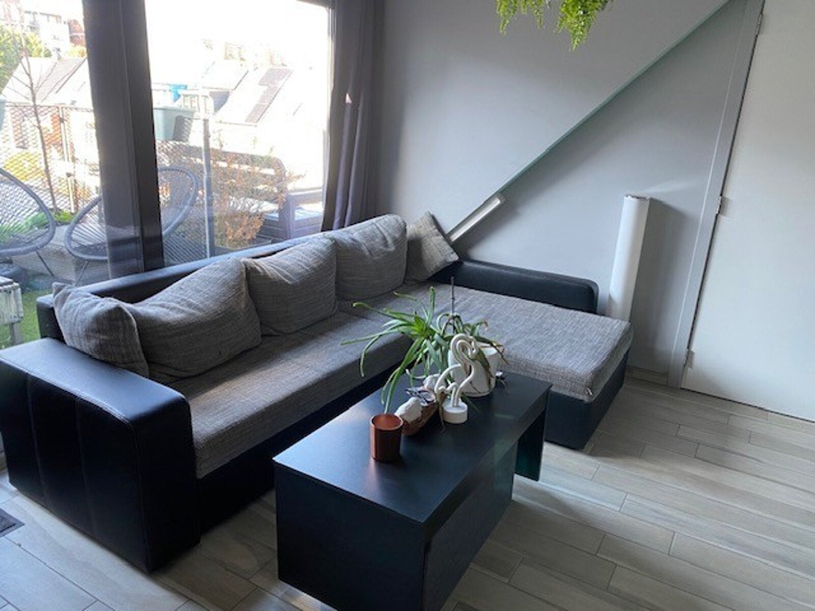 Canapé - canapé d'angle avec fonction couchage, Enlèvement