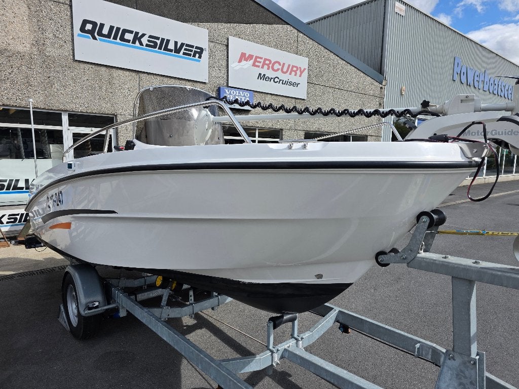 Karnic Smart1 met 50 pk Mercury + trollingmotor, Ophalen, Met afstandsbediening, 5 m, Zo goed als nieuw