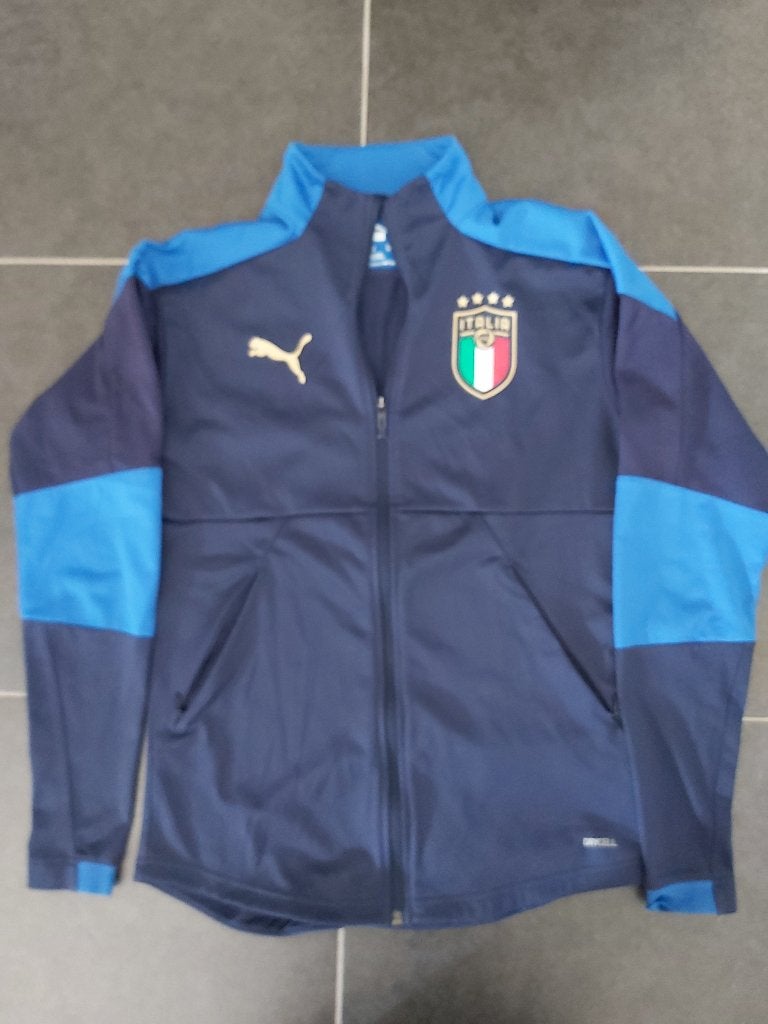 Sportjas heren PUMA ITALIA, Ophalen, Puma, Blauw, Overige typen