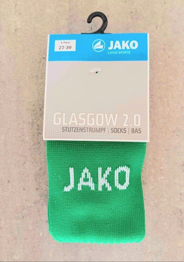 Voetbalkousen Jako sportgroen Glasgow 2.0  maat 27-30 NIEUW, Neuf, Garçon ou Fille, Jako, Enlèvement