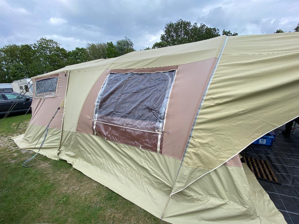 Vouwwagen, Caravanes & Camping, Caravanes pliantes, Enlèvement, Beige, Plus de 6, Raclet