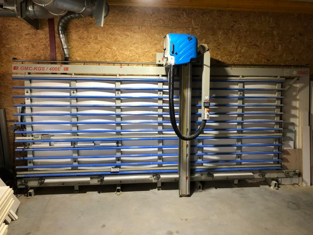 Verticale paneelzaag, Zakelijke goederen, Ophalen