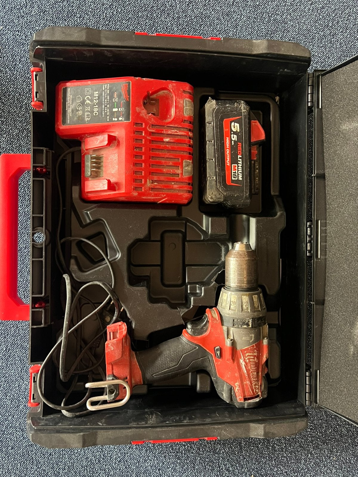 Combi set Milwaukee, Ophalen, Zo goed als nieuw