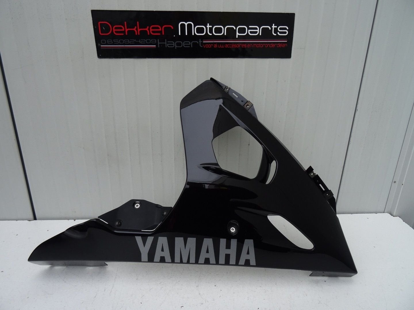 Rechter Onderkuip / Kuipdeel Yamaha YZF R6 2003-2004 Zwart, Motoren, Gebruikt, -, -, Ophalen of Verzenden