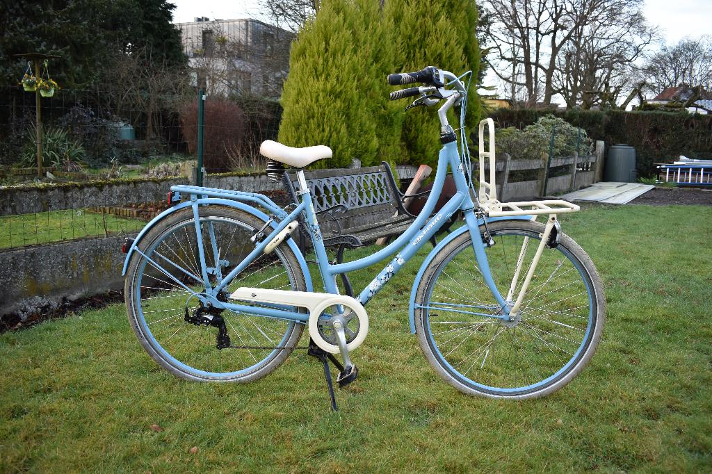 Blauwe Oxford fiets, Ophalen, Gebruikt, Overige merken, Versnellingen