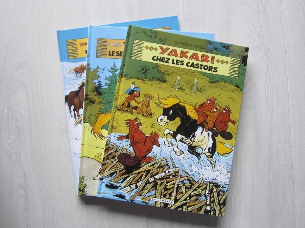 Yakari - 4,00Eur / pièce, Meerdere stripboeken, Ophalen of Verzenden, Zo goed als nieuw, Derib