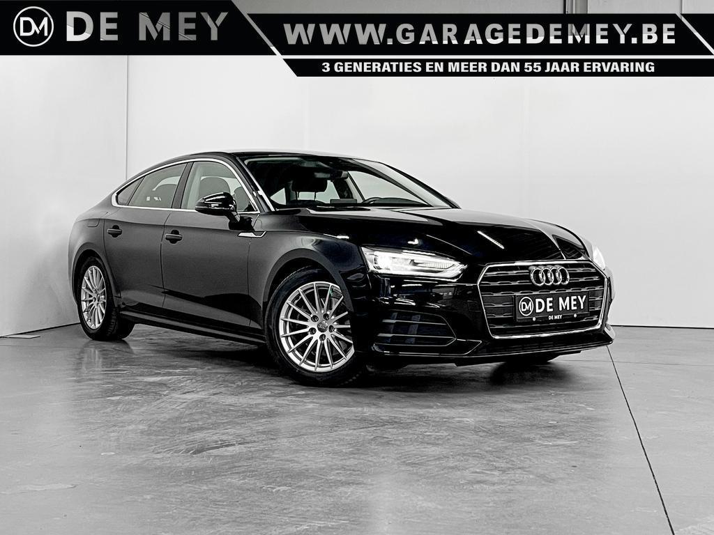Audi A5 Sportback A5 Sportback 35 TFSI S tronic (EU6d-TEMP), Auto's, Audi, Automaat, Airbags, Zwart, Bedrijf