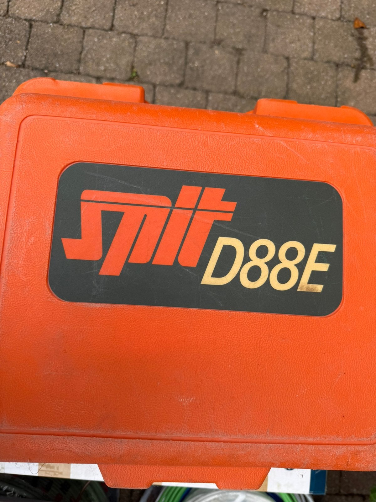Sleuven slijpmachine met 2 widia schijven 1 x gebruikt, Ophalen, Gebruikt