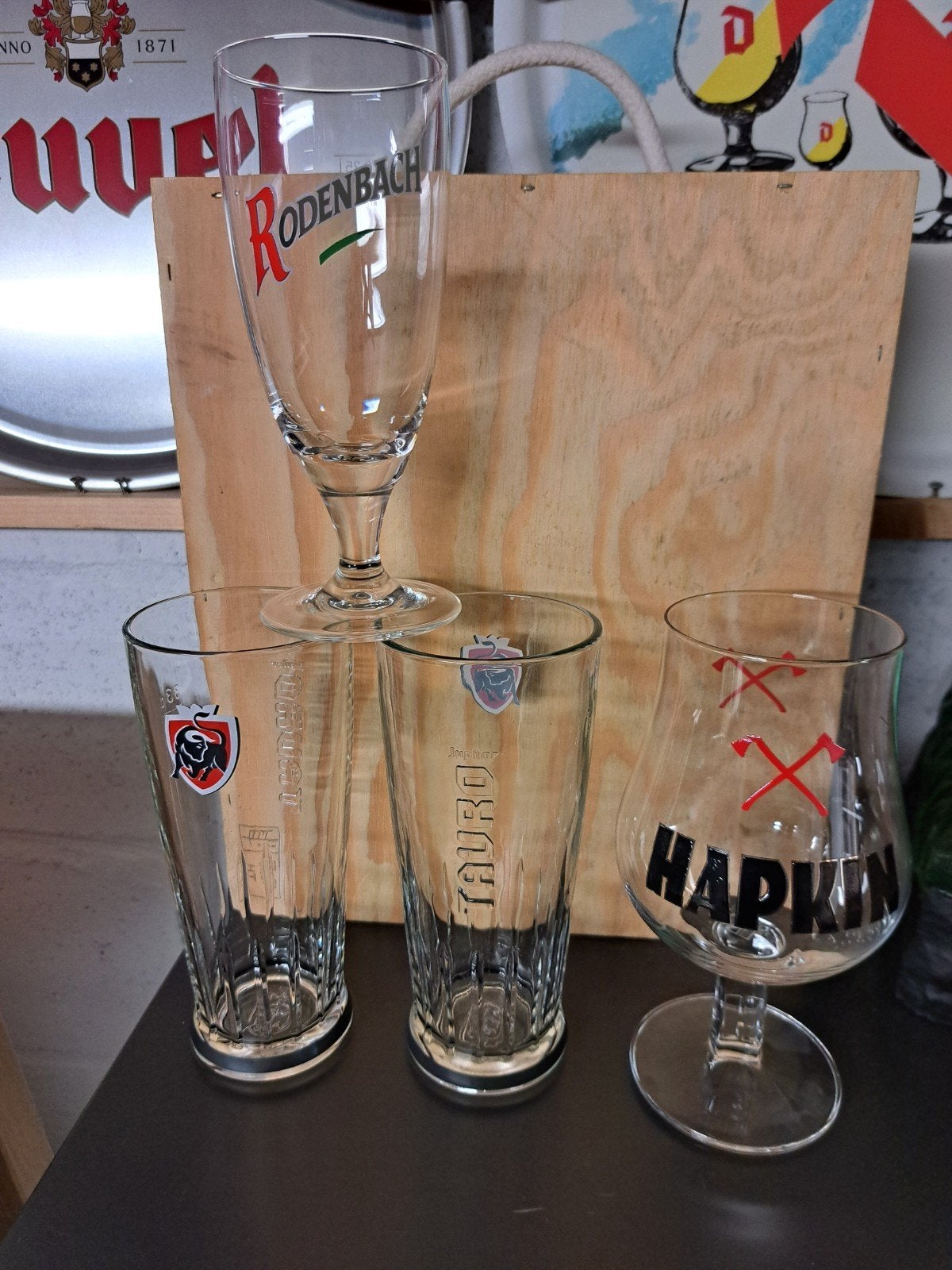 Bierglazen, Verzamelen, Ophalen of Verzenden