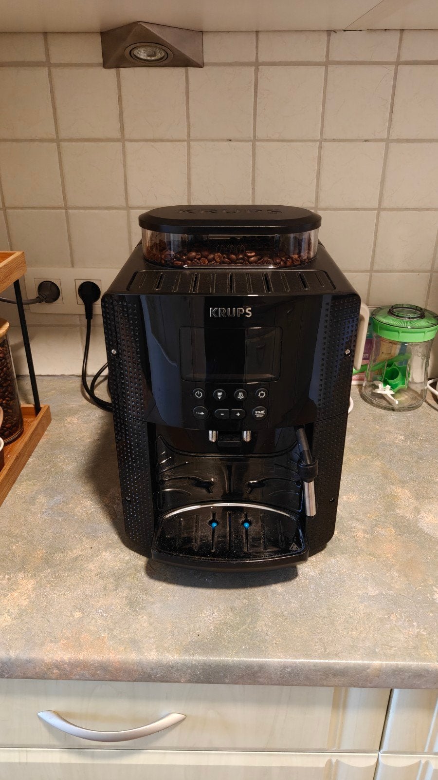 Krups Essential EA8150, Ophalen, Koffiemachine