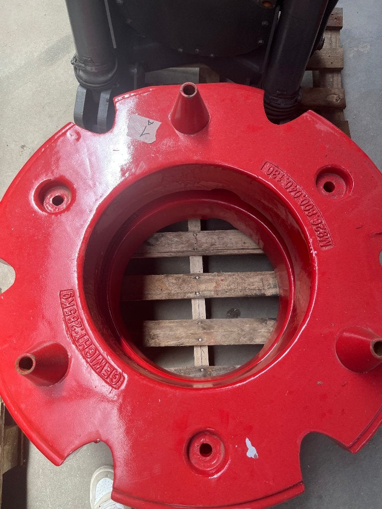 Frontgewichten, Wielgewichten, Front PTO, Ophalen