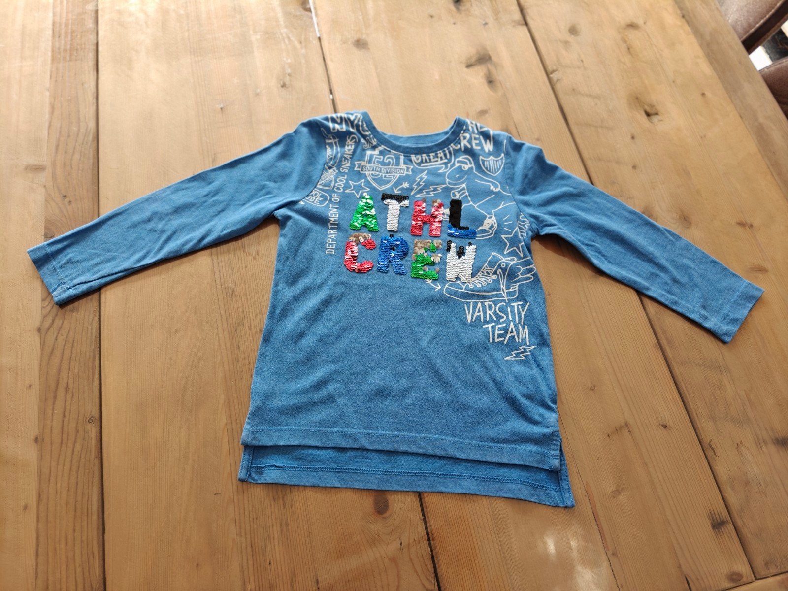 truitje maat 110, in gebruikte staat, Ophalen of Verzenden, Gebruikt, Meisje, Trui of Vest