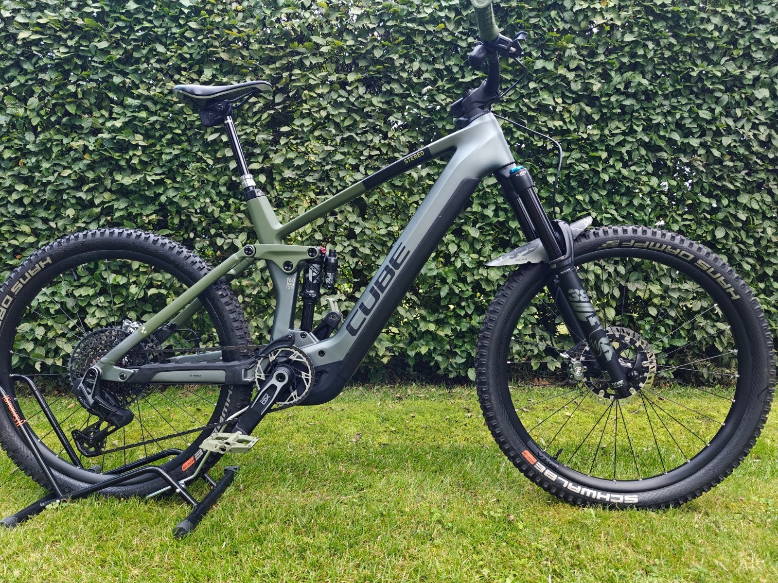 Cube TM stereo hybrid L 160 583 km, Fietsen en Brommers, Fully, Ophalen, Zo goed als nieuw, Schijfrem
