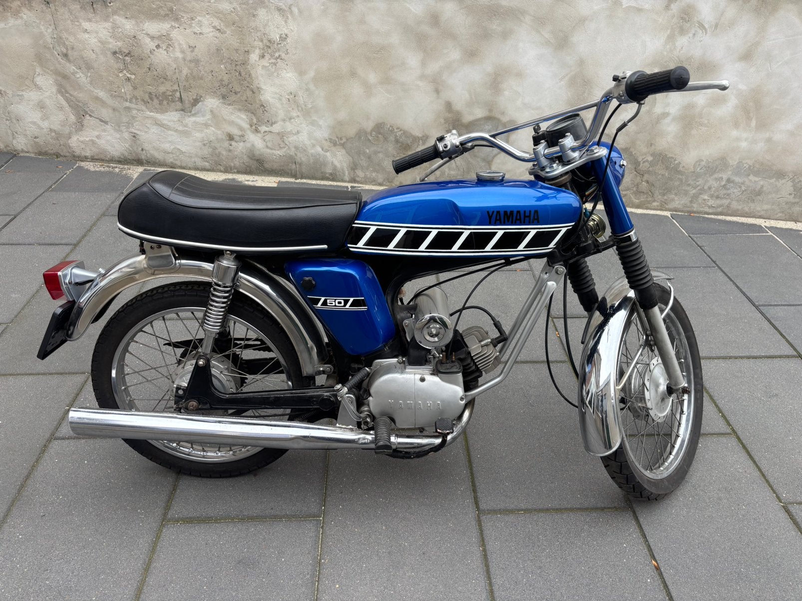 Yamaha FS1, 4 vitesses, Yamaha, Classe B (45 km/h), Enlèvement