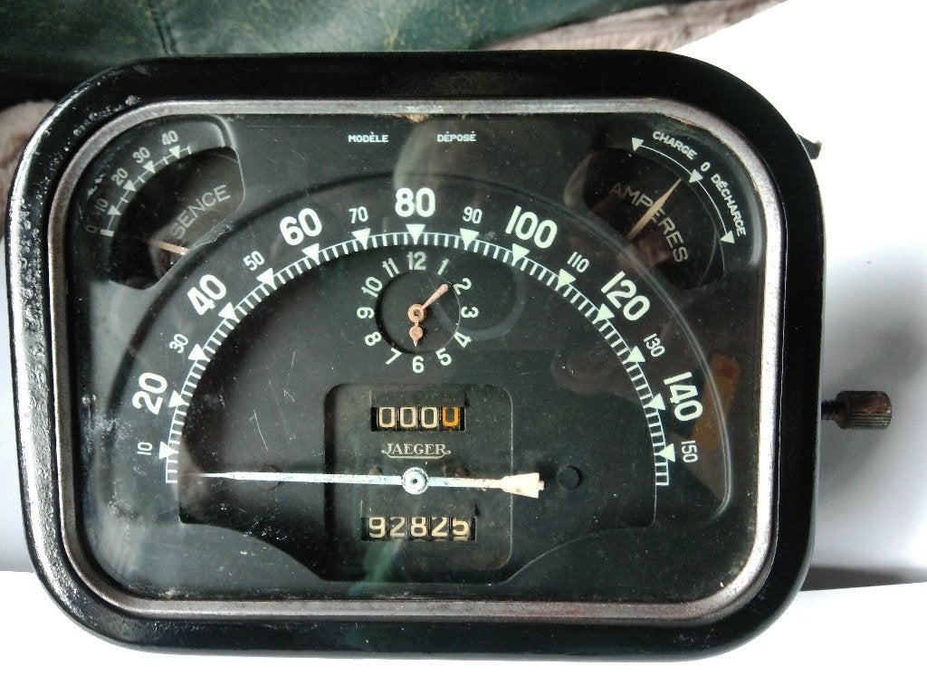 CITROEN TRACTION: Instrumenten, meters en meters: Jaeger, Ophalen of Verzenden, Gebruikt