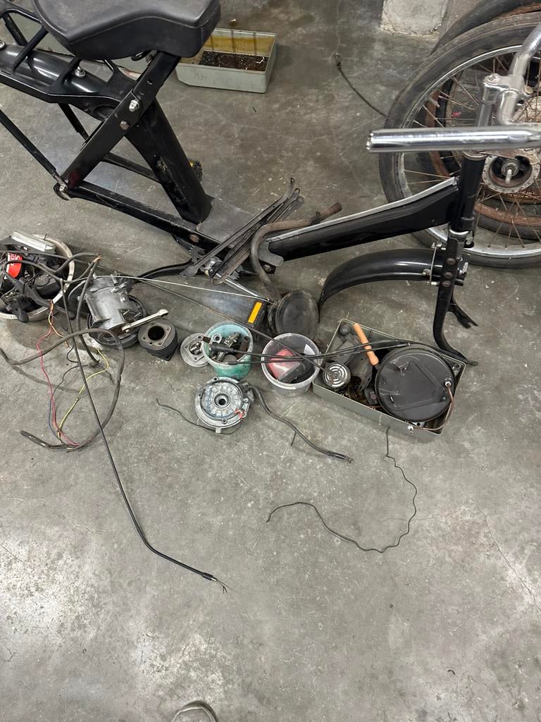 Solex onderdelen 4800, Ophalen, Gebruikt