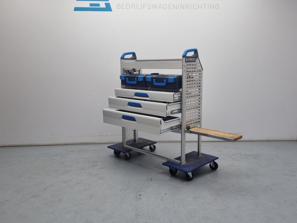 Sortimo bedrijfswagen inrichting bedrijfswageninrichting