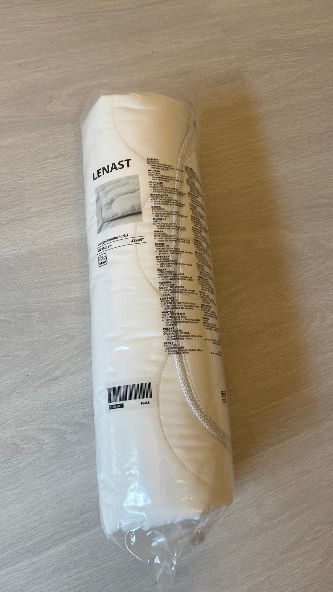 Donsdeken babybed, Kinderen en Baby's, Ophalen, Zo goed als nieuw