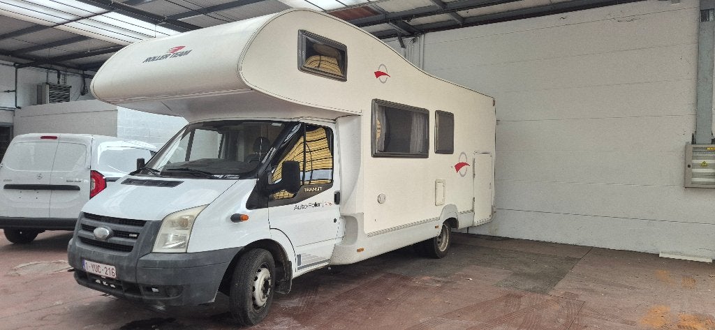 motor-home trigano auto roller ford transit 2007 83.000KM, Autos, Achat, 4 cm³, 700 kg, Boîte manuelle