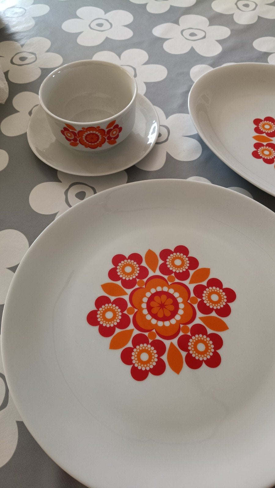 vintage dinerservies Wunsiedel Bavaria '70, Enlèvement, Autres types