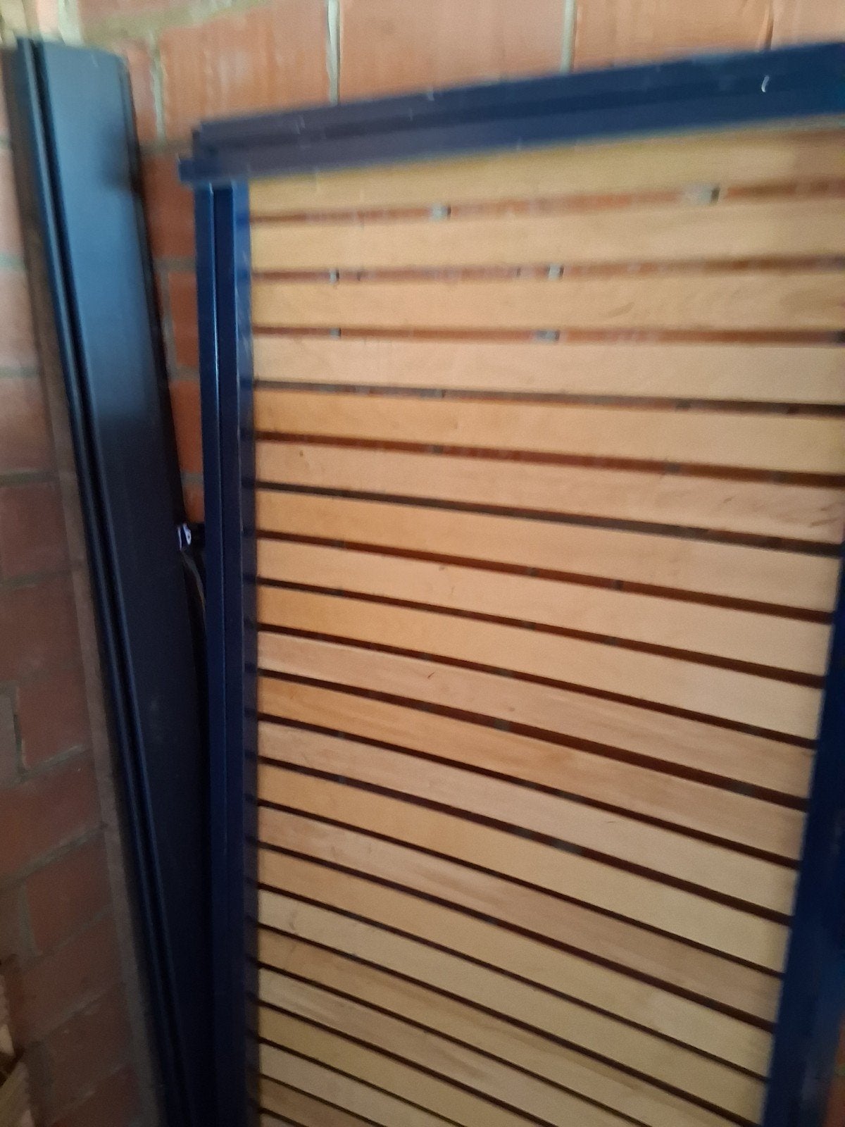2 persoons Bed met lattoflex, Huis en Inrichting, Slaapkamer | Bedden, Ophalen, Stof