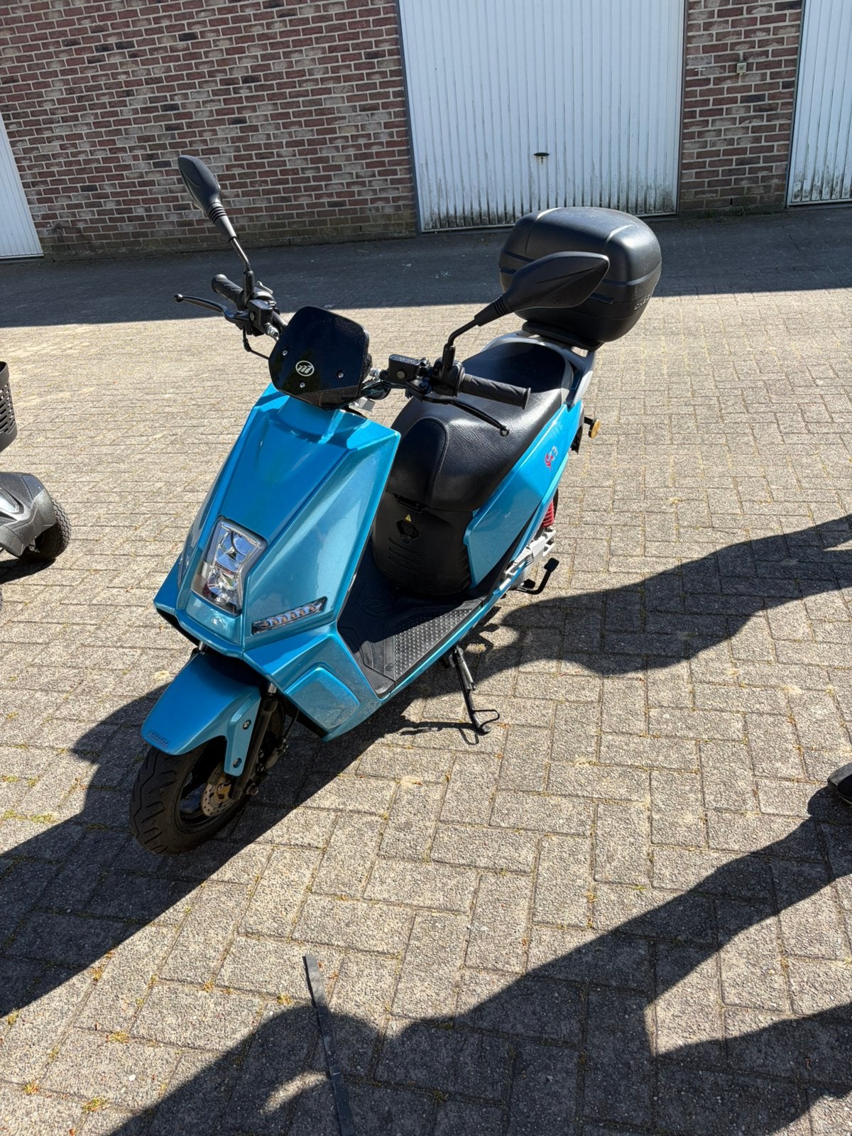 Elektrische brommer te koop, Vélos & Vélomoteurs, Scooters | Marques Autre, Comme neuf, Classe B (45 km/h), Enlèvement, 45 cm³