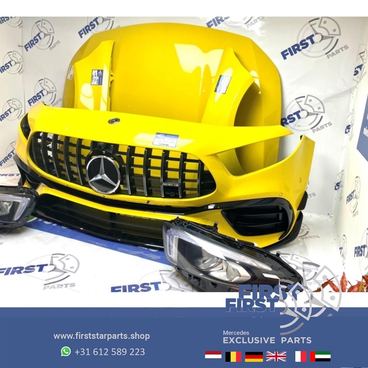 2023 W177 V177 A45S A45 A KLASSE AMG AERO PERFORMANCE VOORKO, Gebruikt, -, Voor, Ophalen of Verzenden
