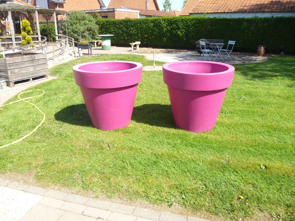 Elho grote bloempot, Tuin en Terras, Ophalen, Gebruikt, 40 cm of meer, Rond