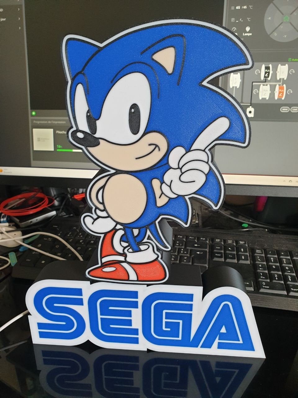 Deze prachtige Sega lichtbak is een echte must-have, Ophalen of Verzenden, Nieuw, Lichtbak of (neon) lamp