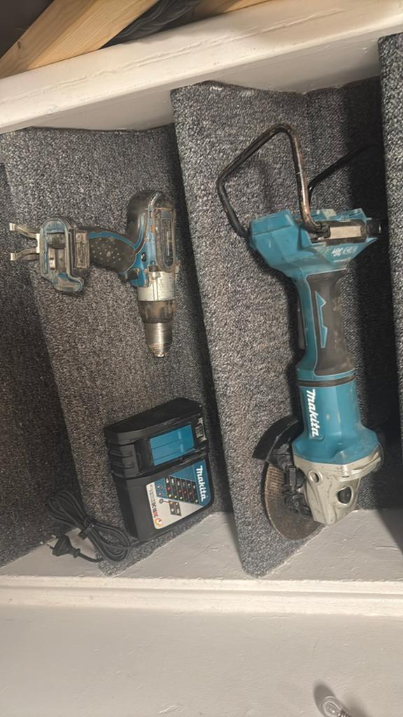 Makita set, Ophalen, Zo goed als nieuw