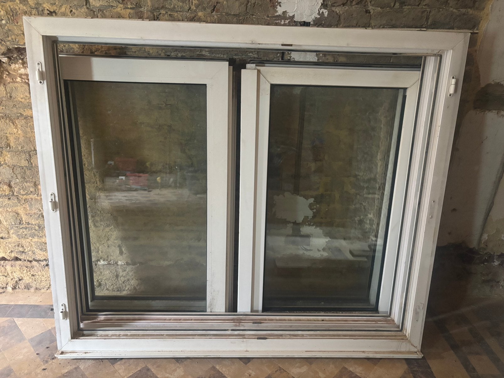 Chassis blancs PVC double vitrage, Enlèvement, Comme neuf