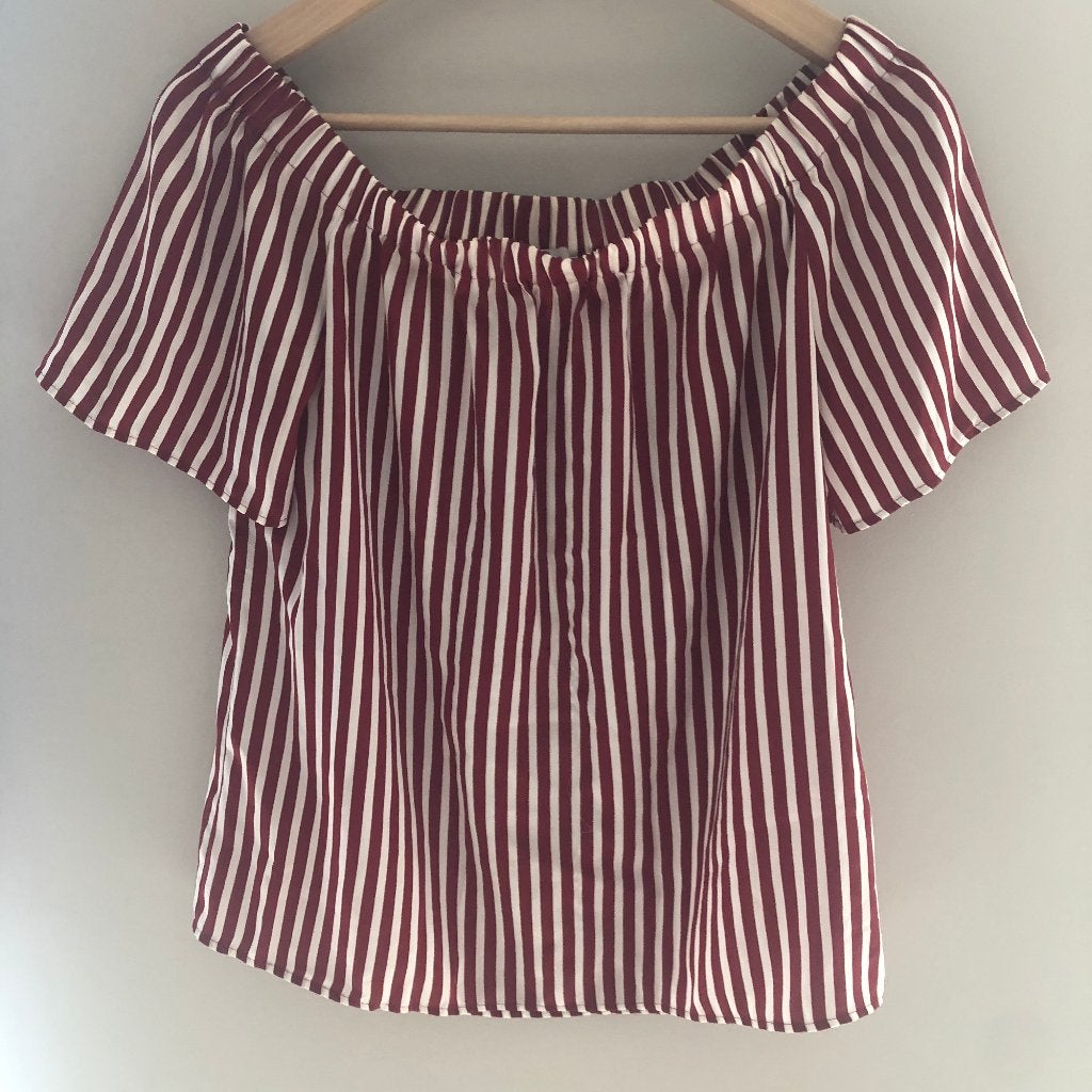 Top ligné H&M, Vêtements | Femmes, Enlèvement, Comme neuf, Rouge