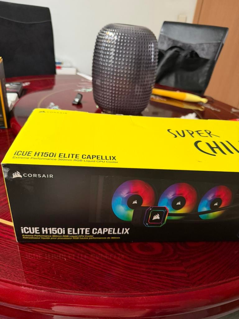 Corsair iCUE H150i Elite Cappelix 360mm AIO, Enlèvement, Comme neuf