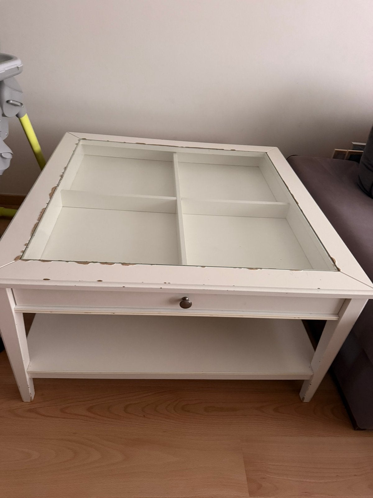 Salontafel GRATIS, Ophalen, Gebruikt, 50 tot 100 cm, Vierkant