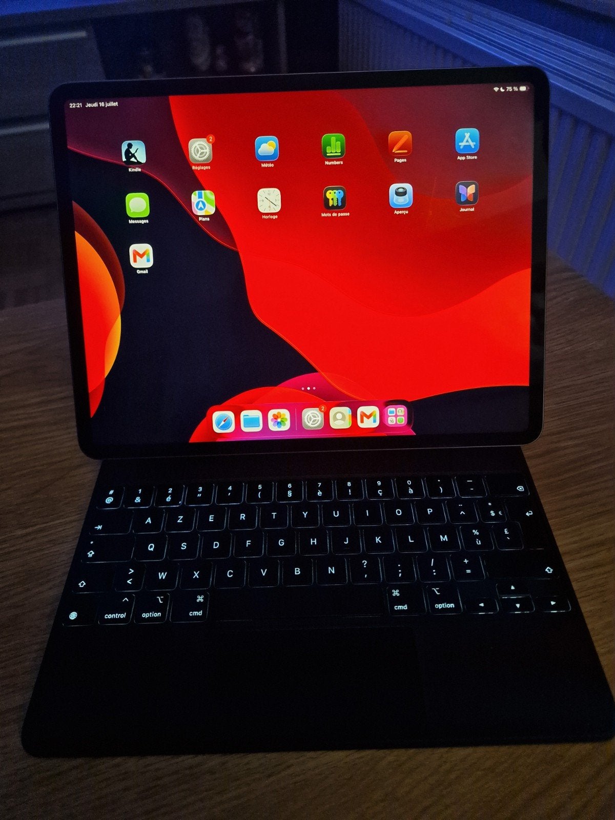 Ipad pro 13 pouces 4eme génération + clavier + stylet, Informatique & Logiciels, Apple iPad Tablettes, Enlèvement