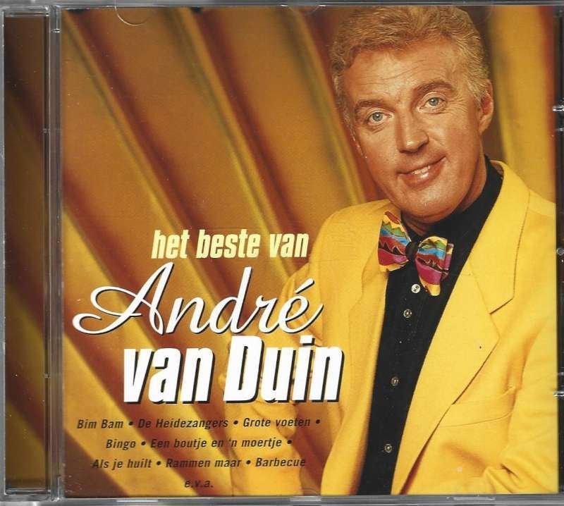 CD Het Beste Van André Van Duin, Cd's en Dvd's, Cd's | Nederlandstalig, Zo goed als nieuw, Pop, Album, Inclusief boekje, Ophalen of Verzenden