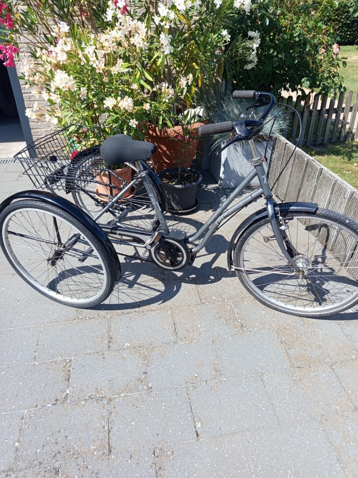 Driewieler fiets, Ophalen